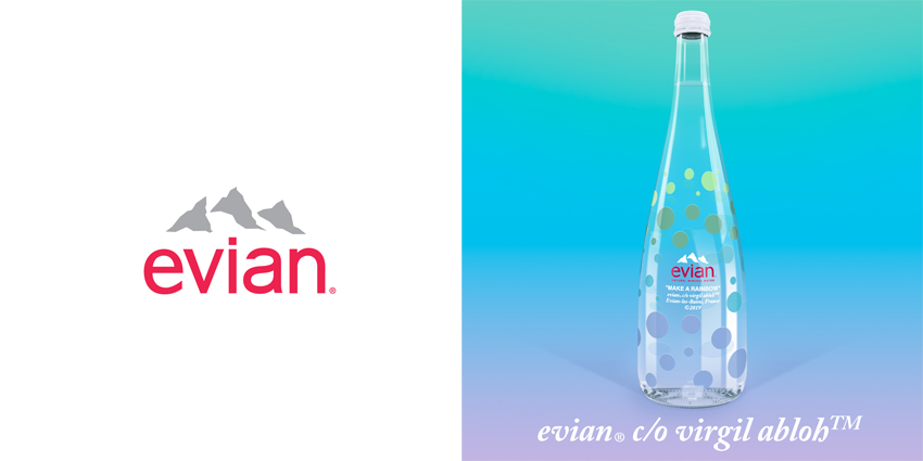 evian® ×ヴァージル・アブロー】デザイナーズボトル 2019年11月1日 発売！ フランス食材輸入商社アルカン