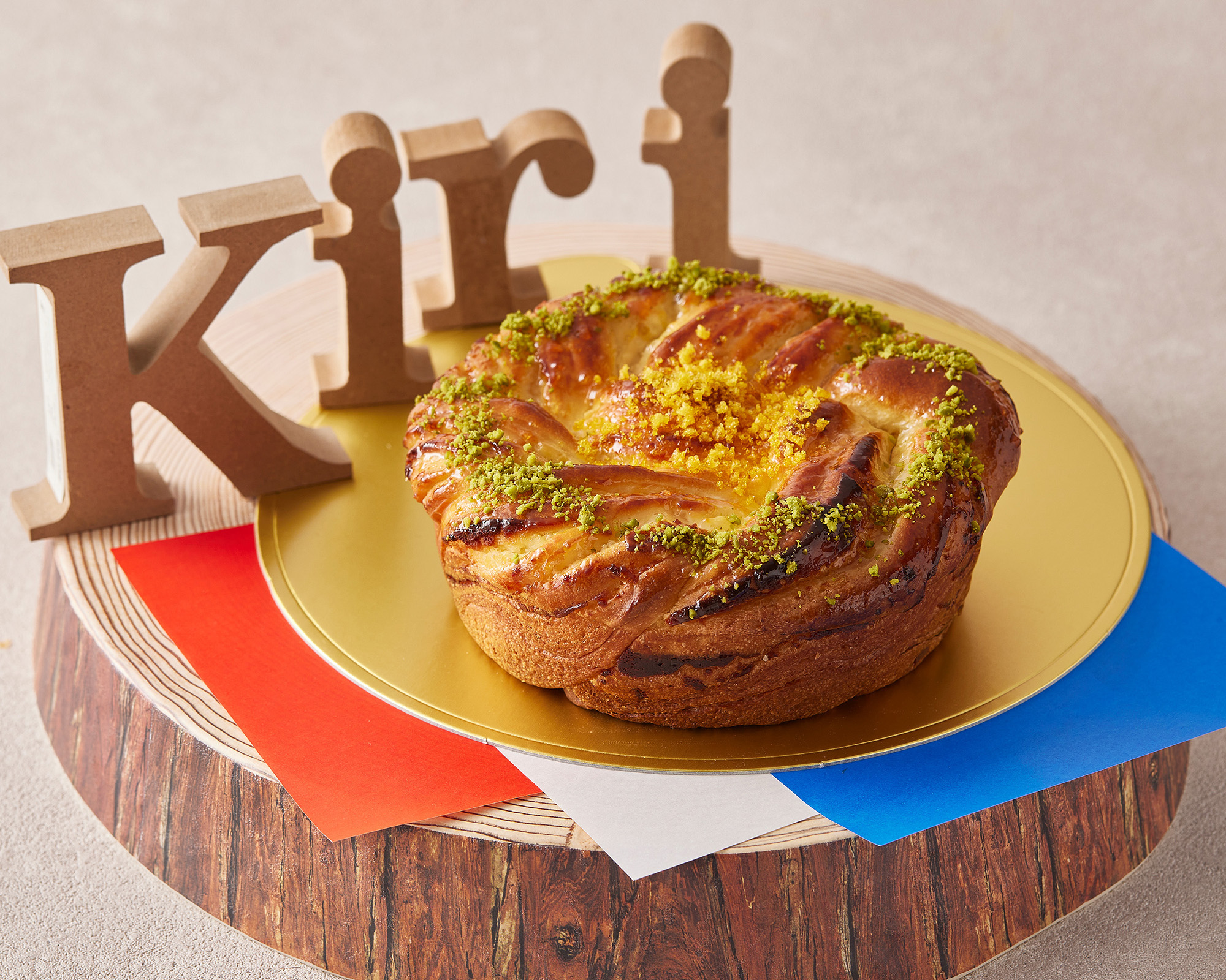 Brioche au fromage Yuzu et Prune japonaise